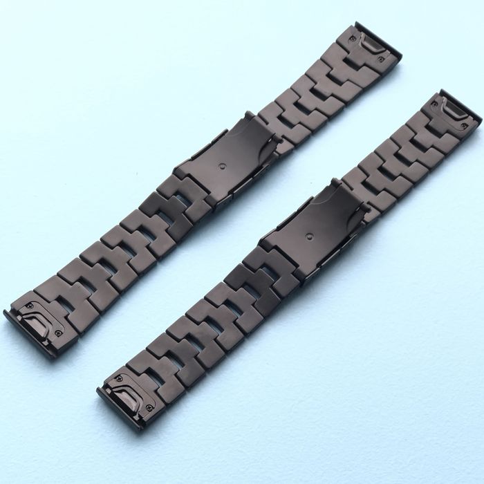 Титановий ремінець Garmin 22/26mm quick fit браслет ремешок гармин