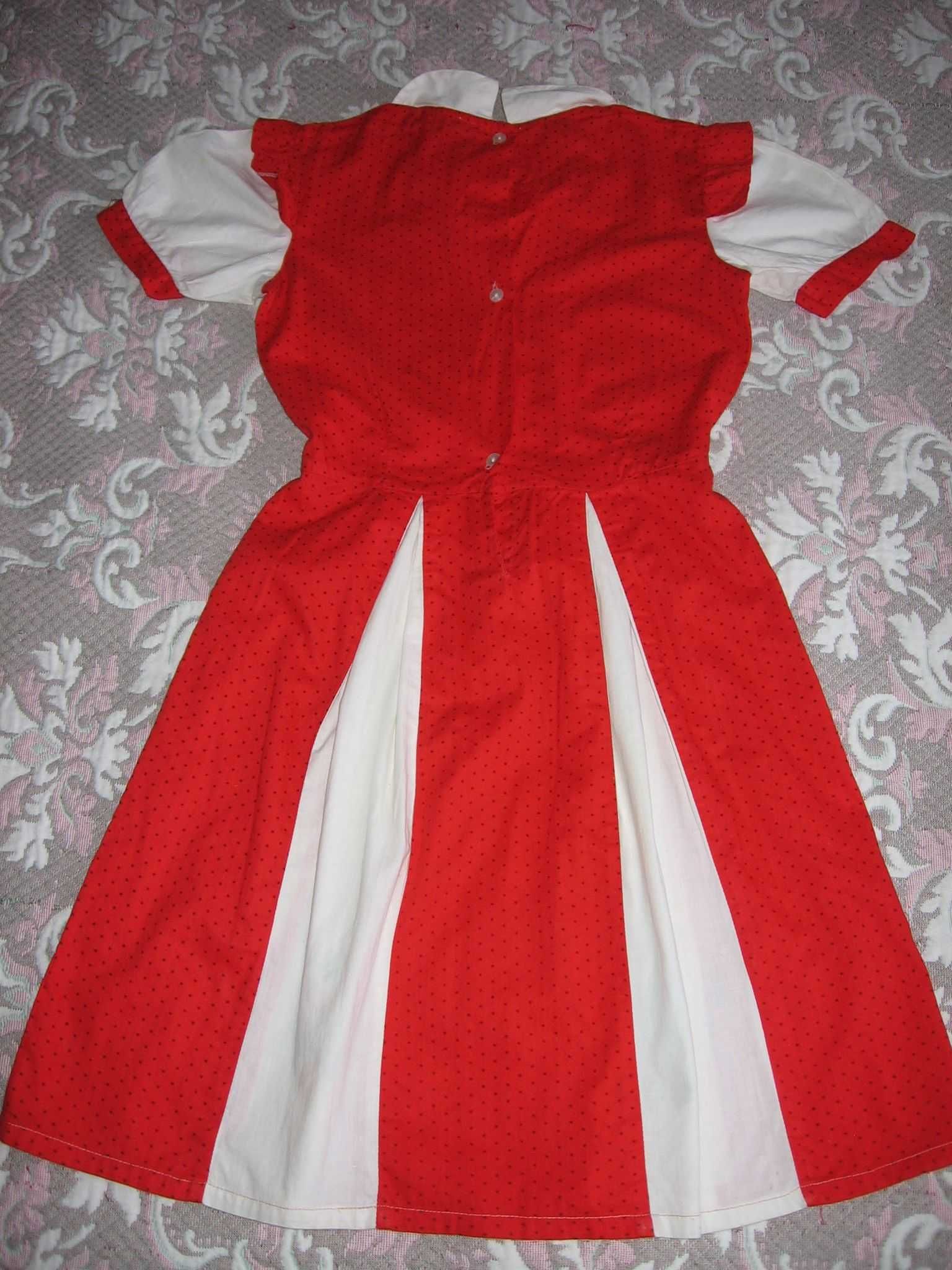 Вінтажне дитяче плаття СССР 1980-ті. 10-12років