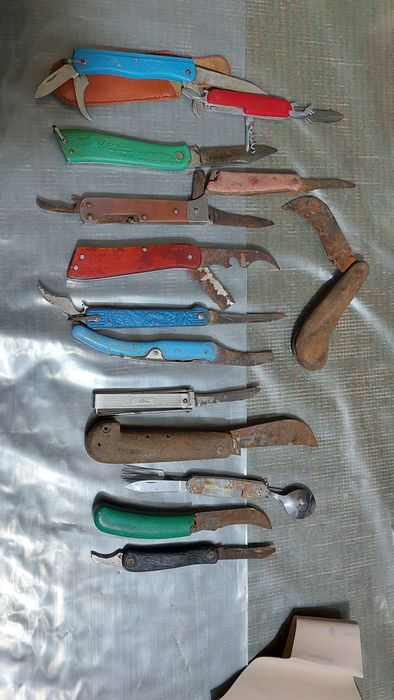 Ножи СССР разные
