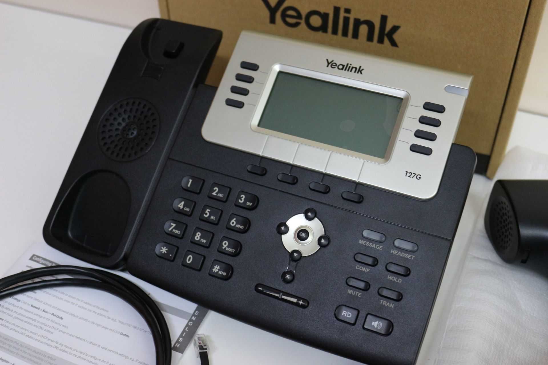 Telefone IP Yelink T27G (Sem Uso)