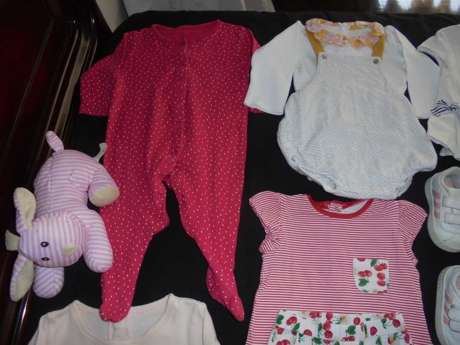 lote de roupa de menina bebé o coelho