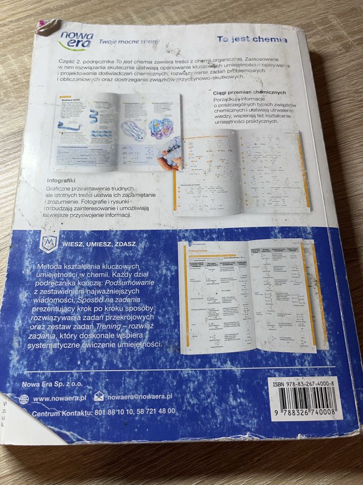 Książka liceum/technikum klasa2 chemia zakres rozszerzony