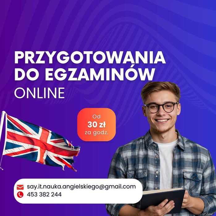 KURSY korepetycje język angielski ONLINE