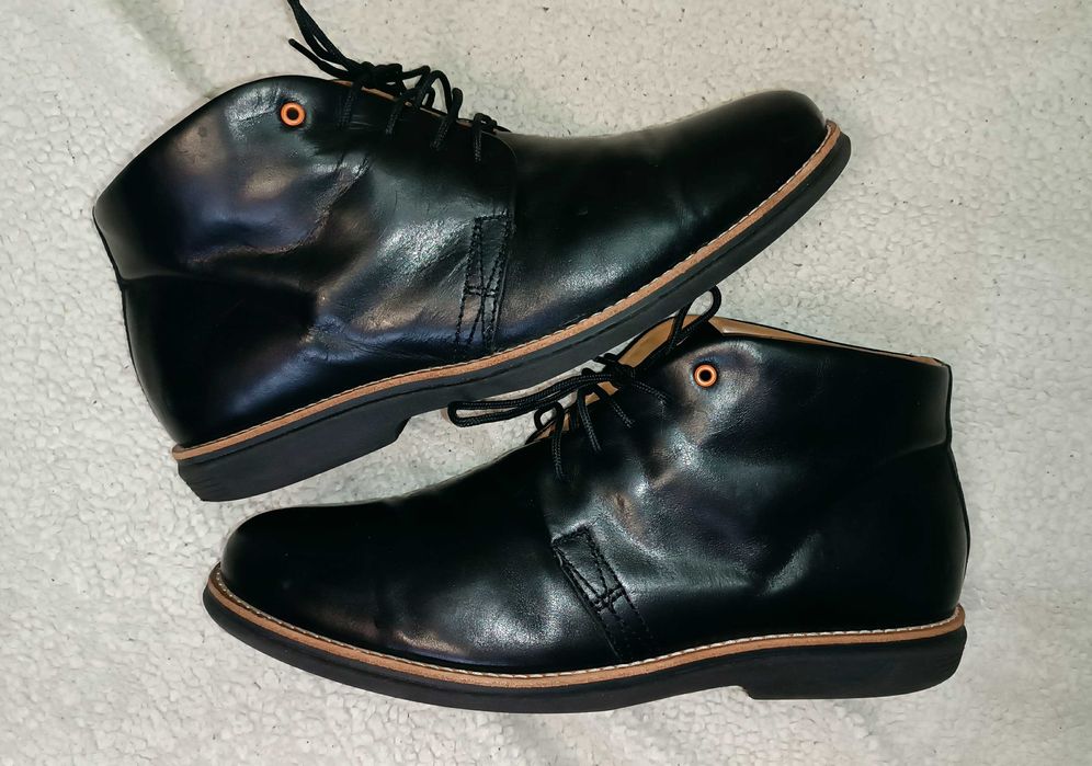 Ботинки Timberland USA кожаные 42-43 размер