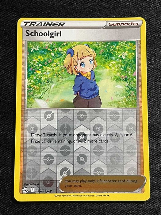 Carta Pokémon Schoolgirl 239/264 Fusion Strike