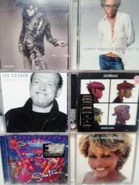 CDs - Lenny Kravitz/Tina Turner/Santana/Gorillaz/Joe Cocker