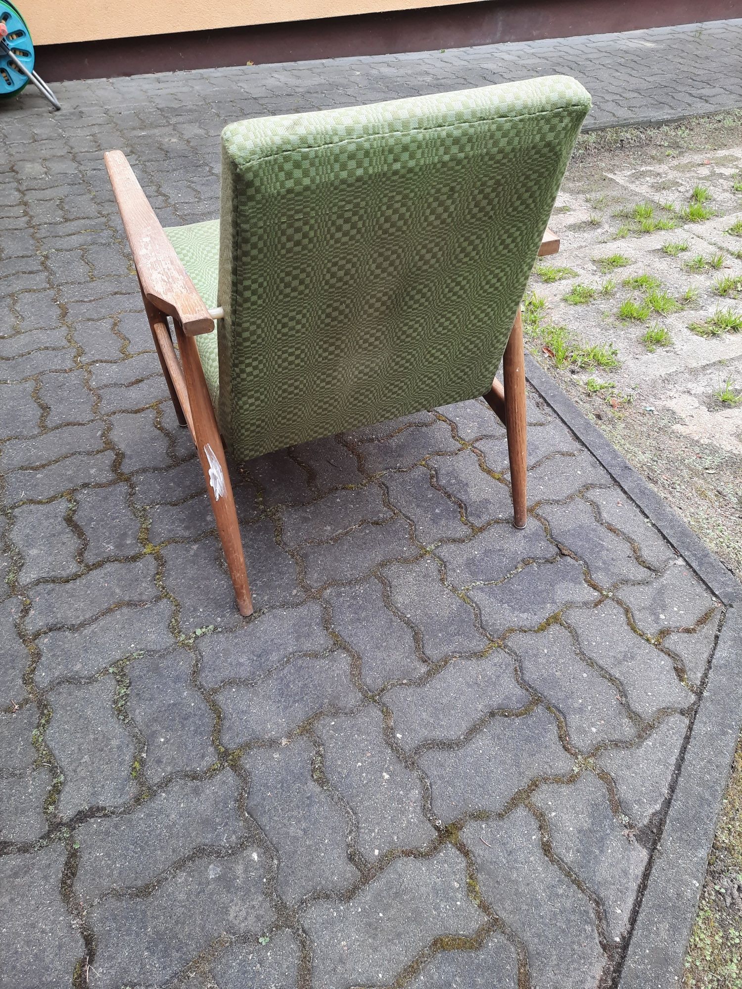 Fotel zielony typ.Lisek