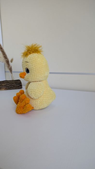 Курчатко , в'язані іграшки , в'язане курчатку