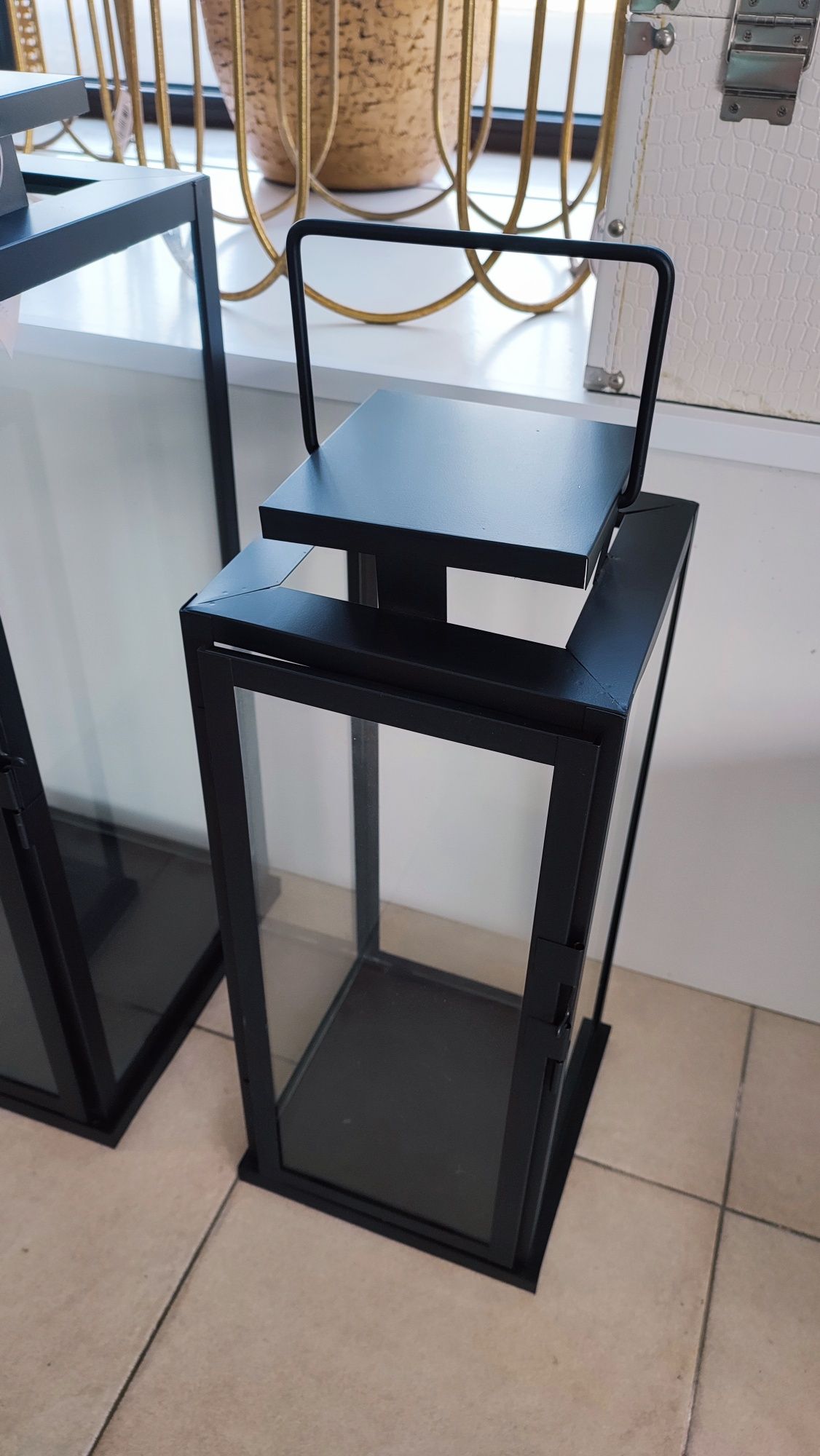 Conjunto de Lanternas de Decoração 48cm e 60cm ( Novo )