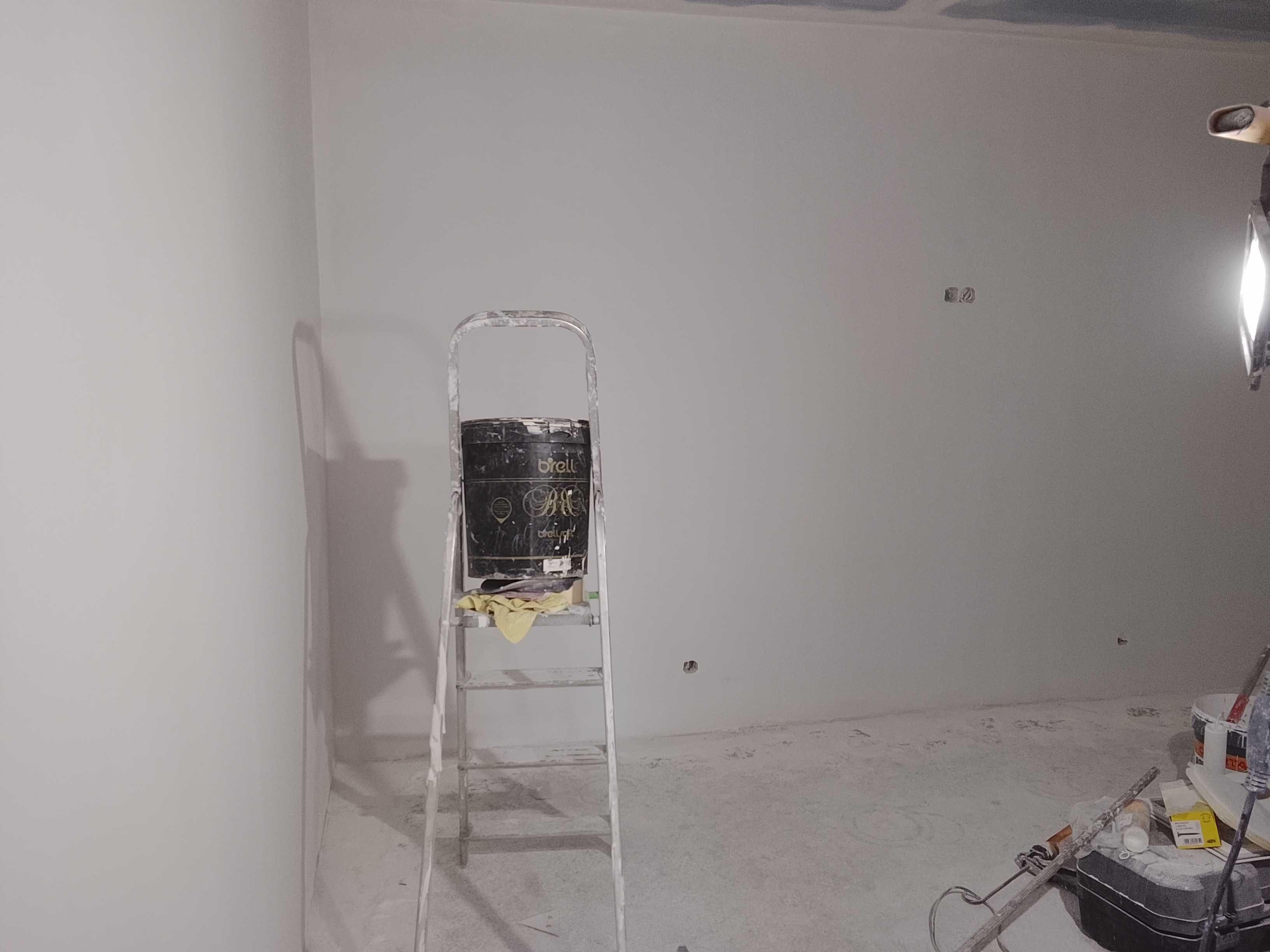 Pladur barramento pintura
