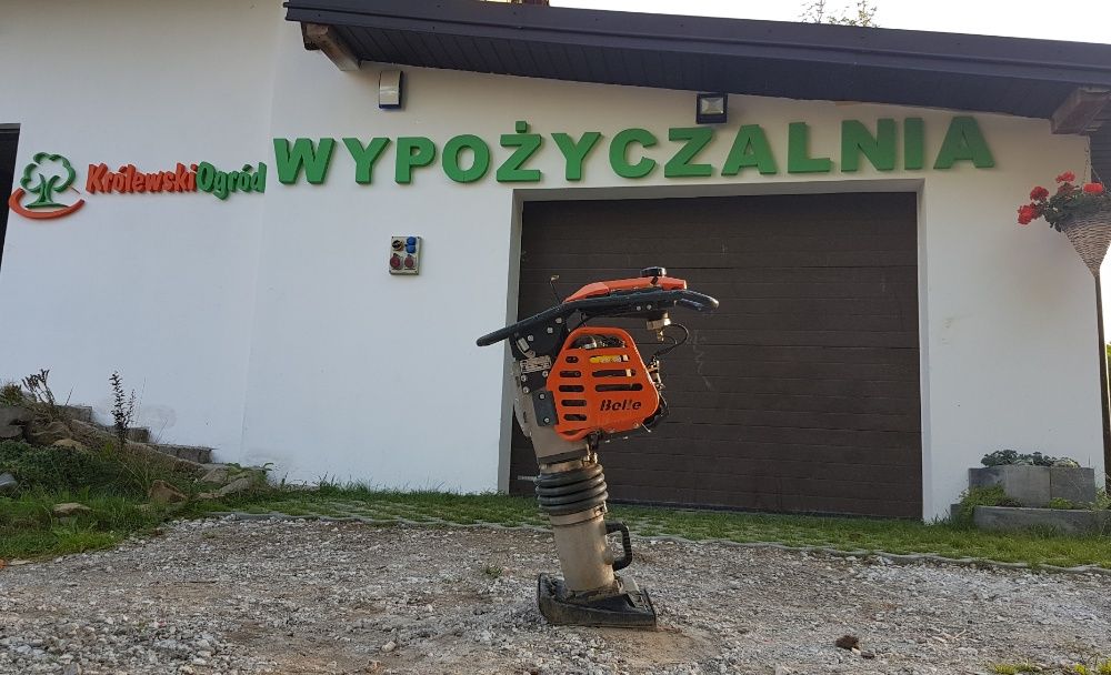 stopa wibracyjna skoczek zagęszczarka płyta wynajem wypożyczalnia