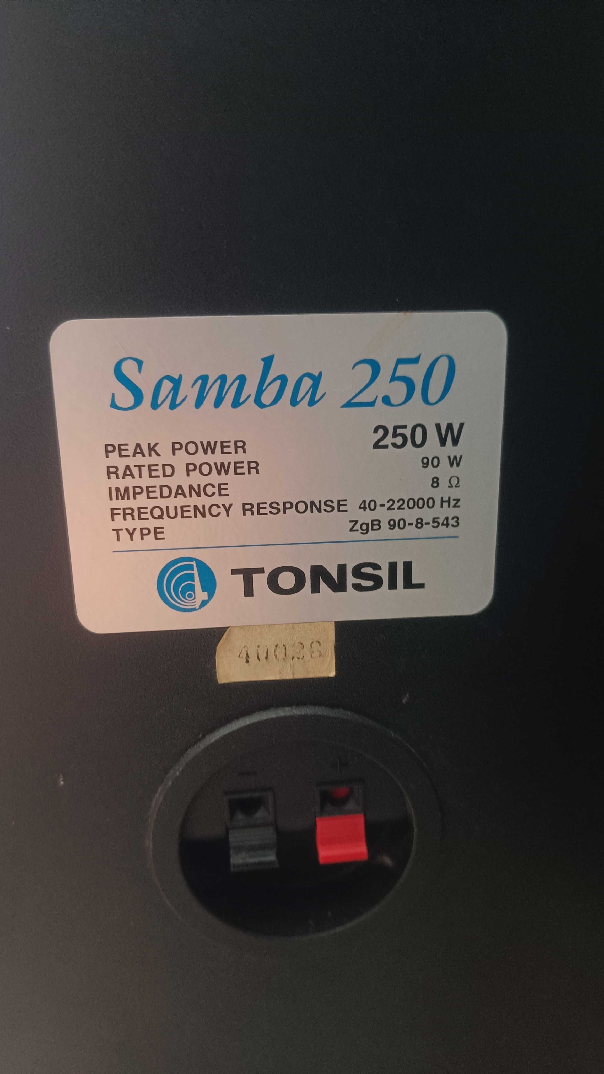 Kolumny Tonsil samba 250