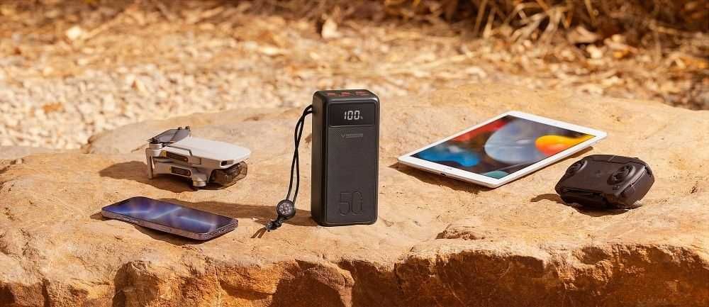 POWERBANK VEGER 50000mAh LCD Quick Charge PD 22,5W mocny pojemny
