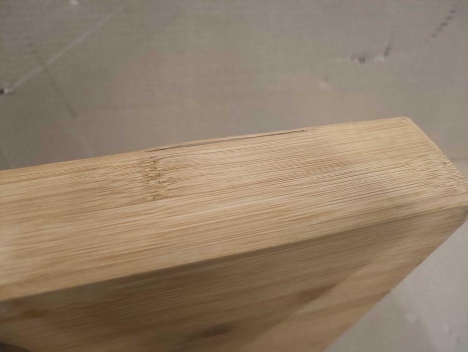 Kesper 58125 deska do krojenia bambusa, brązowa, 50 x 40 x 5 cm