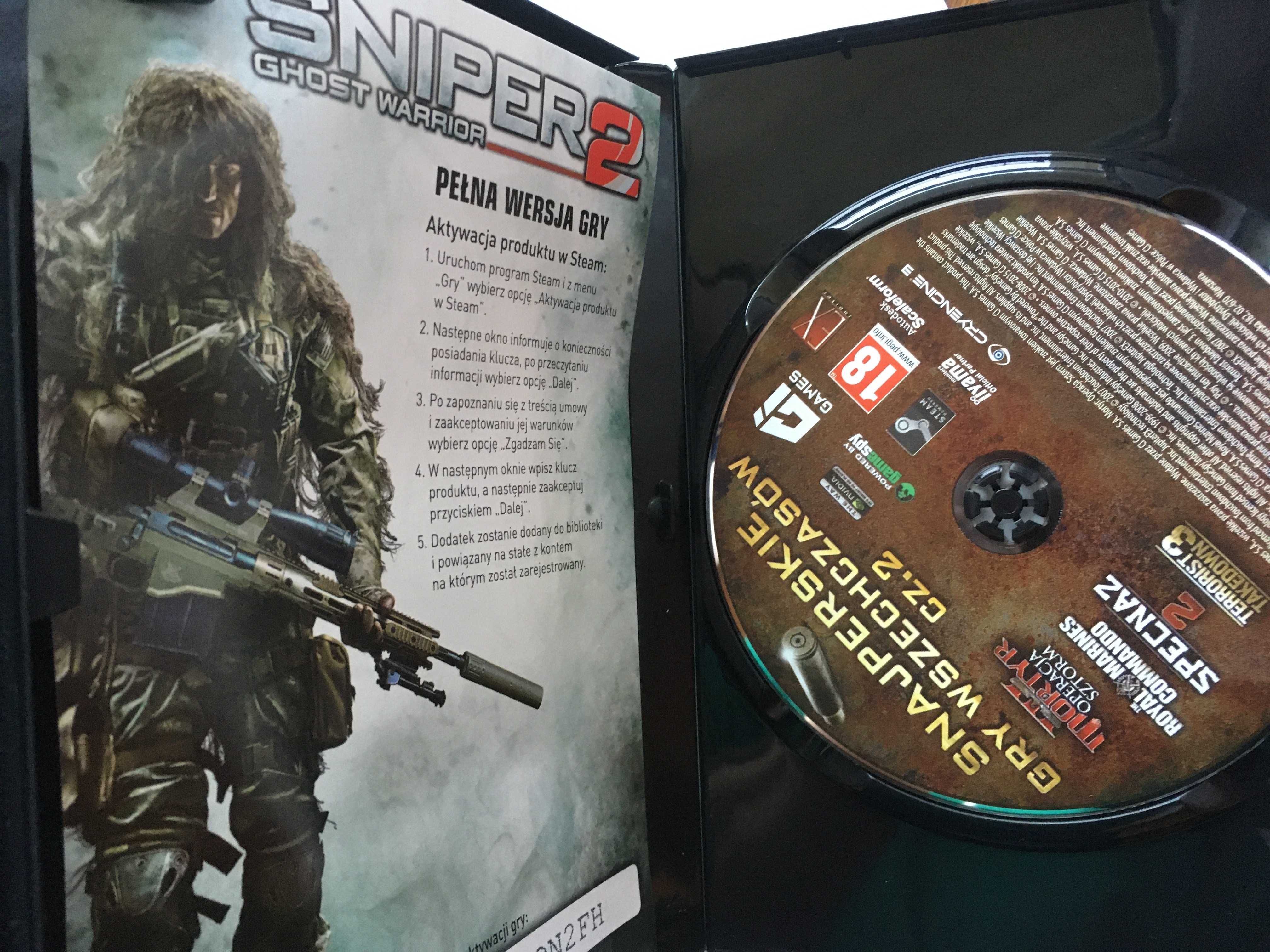 Sniper 2 Ghost Warrior PC PL