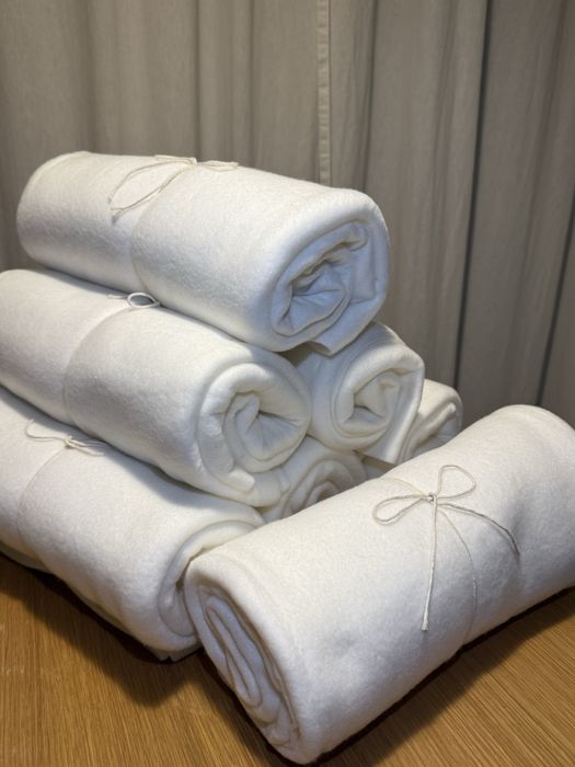 Koce polarowe, zestaw np. na wesele