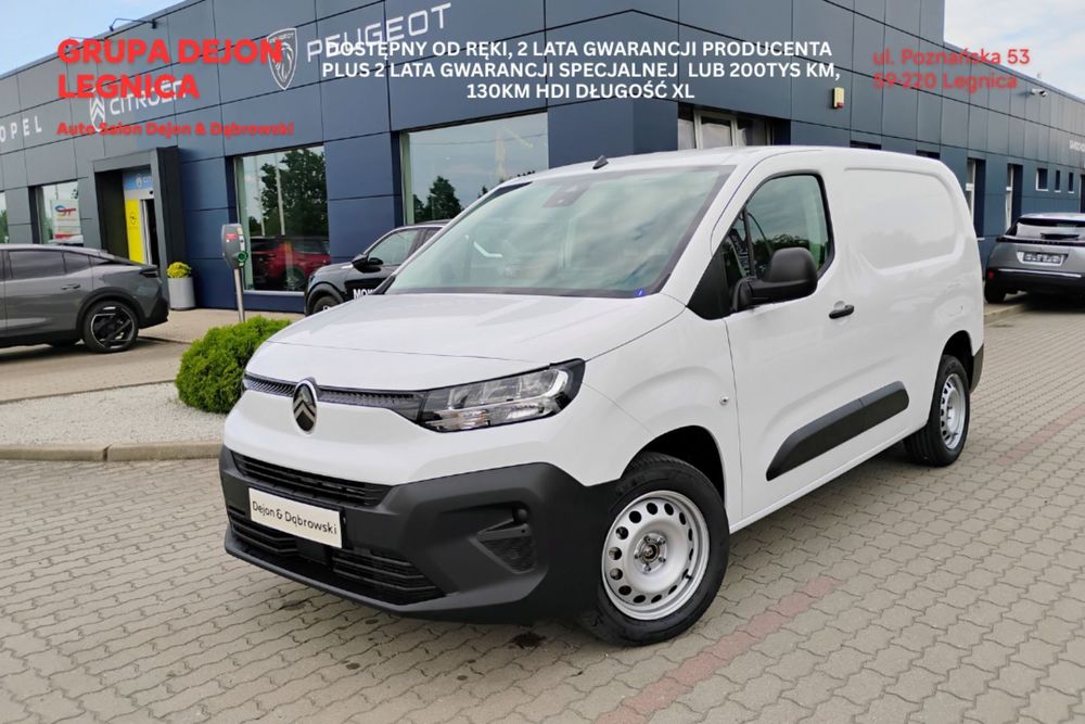 Citroën Berlingo VAN  Citroën Berlingo VAN XL 130BlueHDi, od ręki !