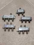 Splitter / Repartidor sinal TV Coaxial RF vários tipos para desocupar