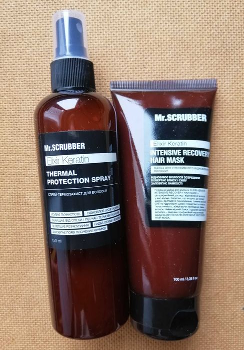Маска і спрей для волосся Mr.SCRUBBER