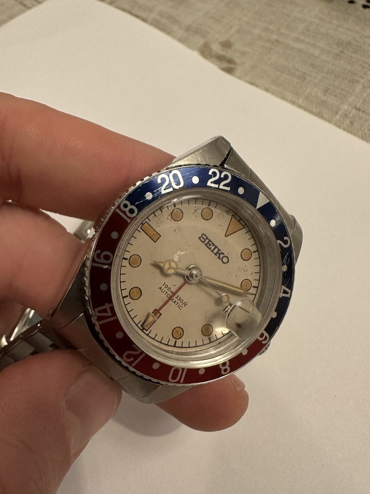 Seiko PEPSI 6542 gmt homenagem