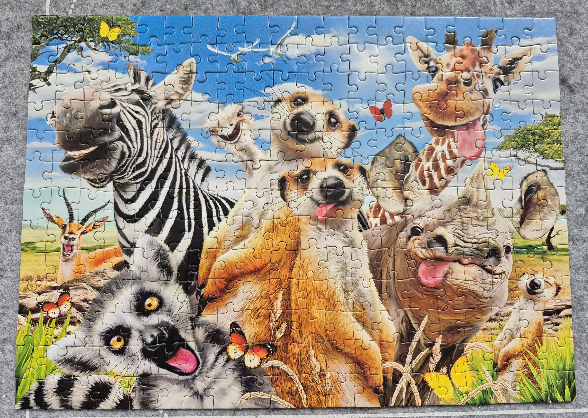 Puzzle Castorland Afrykańskie zwierzęta, 260 elementów