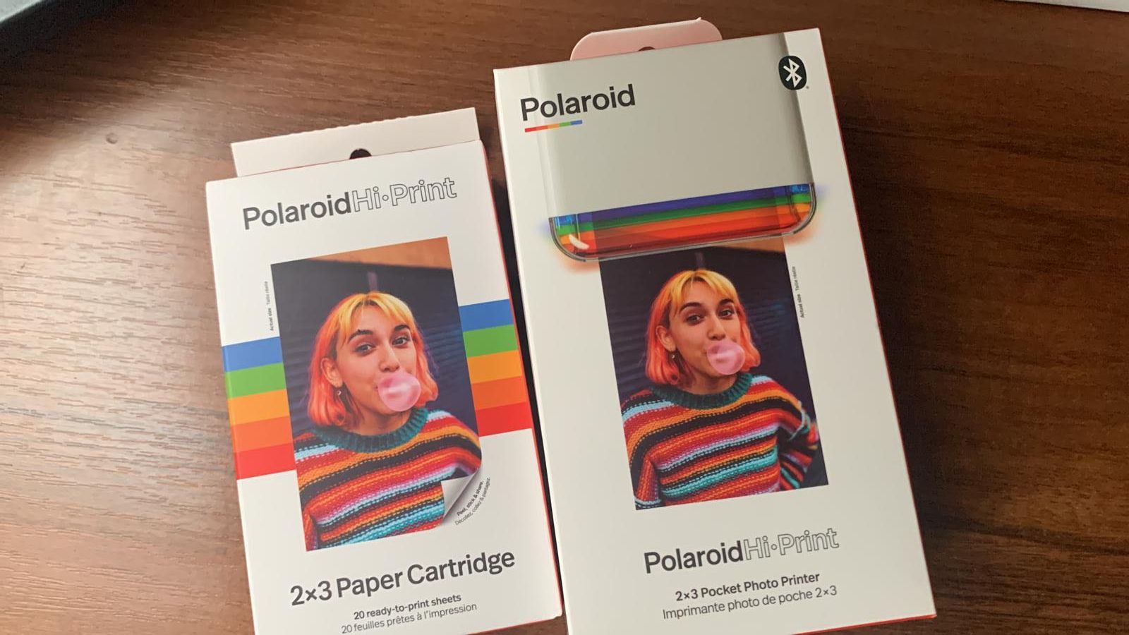 Polaroid drukarka + wkłady nowy zestaw