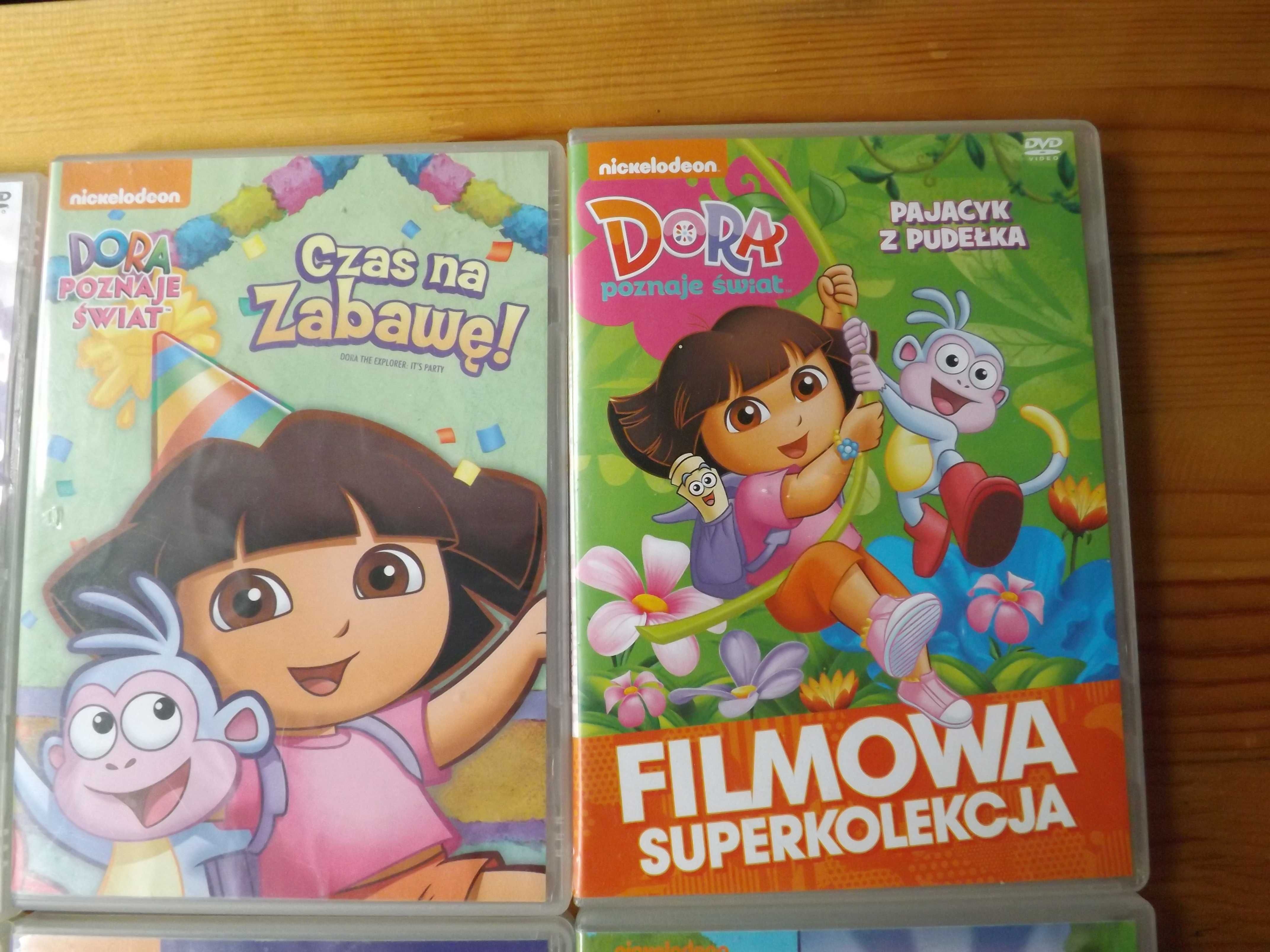 Dora poznaje świat , bajki filmy dvd