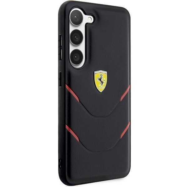 Ferrari Fehcs23Mpbak S23+ S916 Czarny/Black Hardcase Hot Stamp Lines