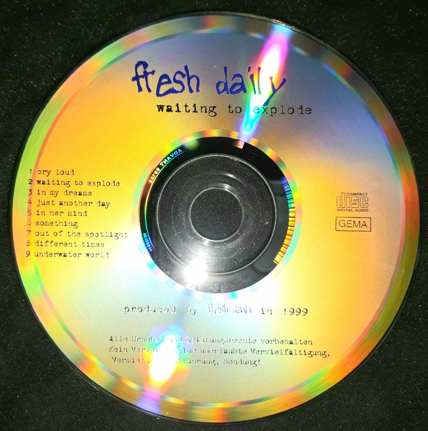 Fresh Daily - Waiting To Explode (CD, 1999)