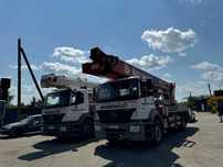 Аренда  Автовышки 27м. 32м. 35м. 42м. 45м. 66м. Оренда автовежі