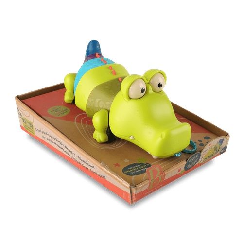 Іграшка-каталка Battat Крокодил Клац-клаус