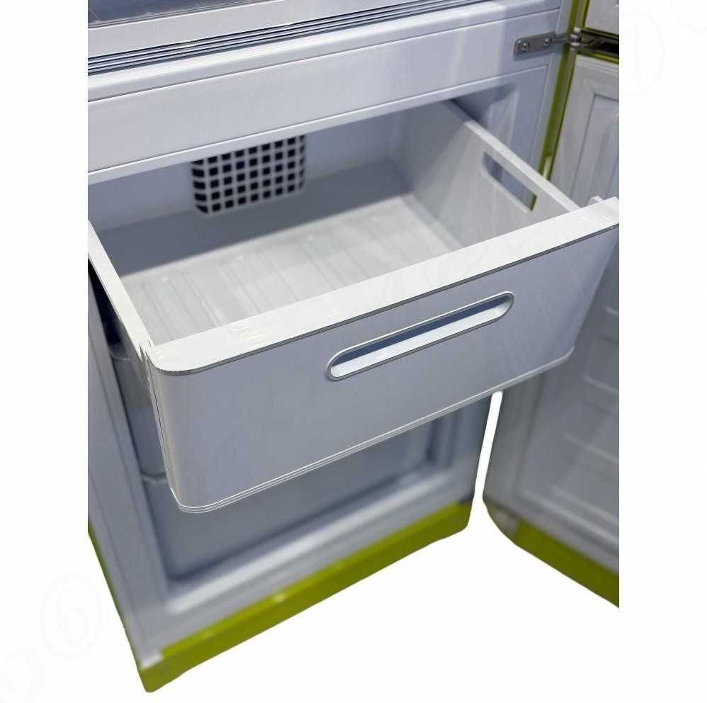 Холодильник SMEG / СМЕГ FAB32RLI5, ретро, 2-кам. лайм