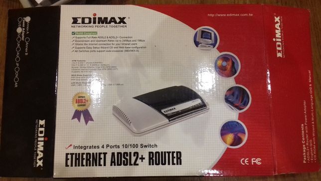 Router Edimax Ethernet ADSl2