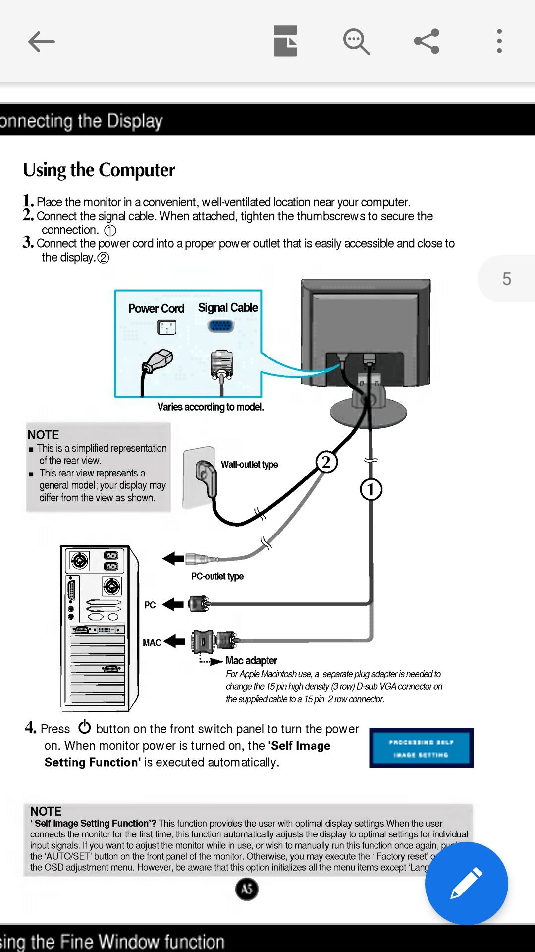 Monitor LG L1732S sem cabos incluídos