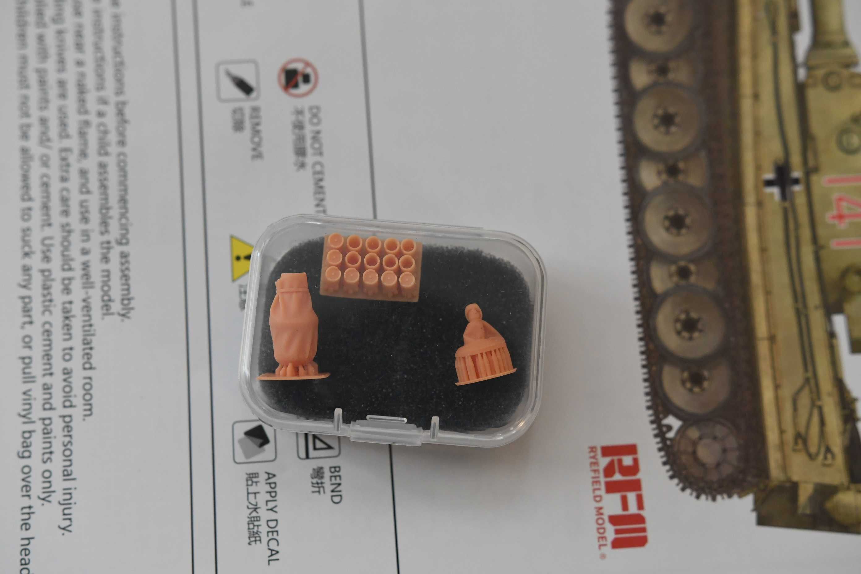 Rye Field Model 5001U Tiger I Initial/Early Prod. North Africa/Tunisia