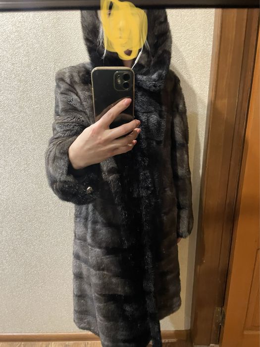 Шуба норкова S-M