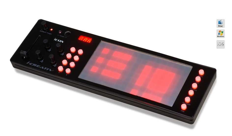 Zawodowy Kontroler DJ ICON I-CREATIV Midi USB.Nowy.Mega Okazja