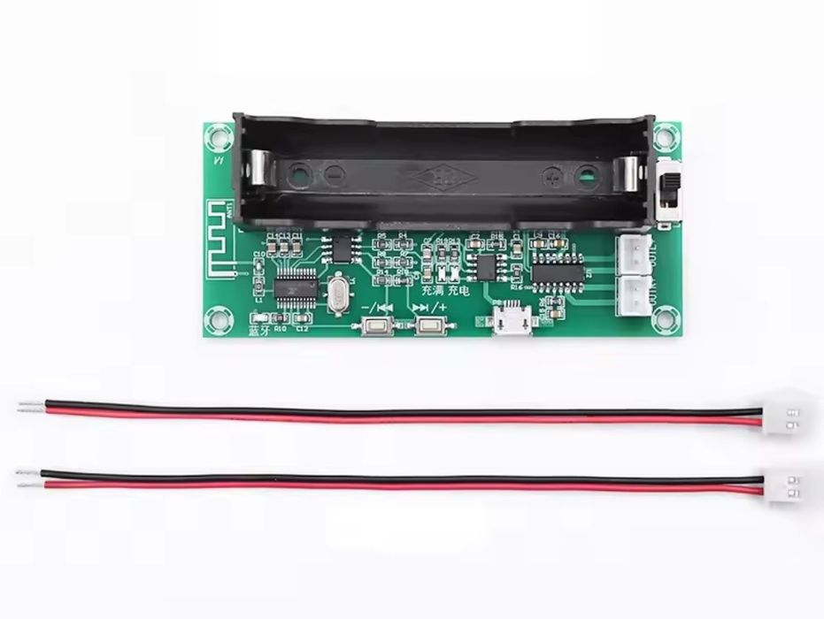Усилитель мощности звука+Bluetooth 2*3W. PAM8403, холдер 18650. стерео