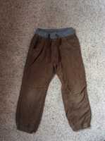 Spodnie Pepco dziecięce sztruksowe 110 cm 4-5 lat ocieplane