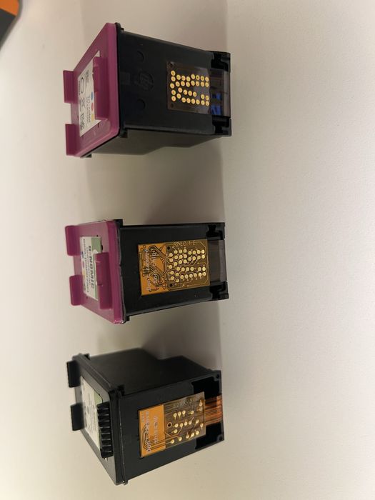 Tinteiros para impresora HP Envy Referência 62 XL nunca usados