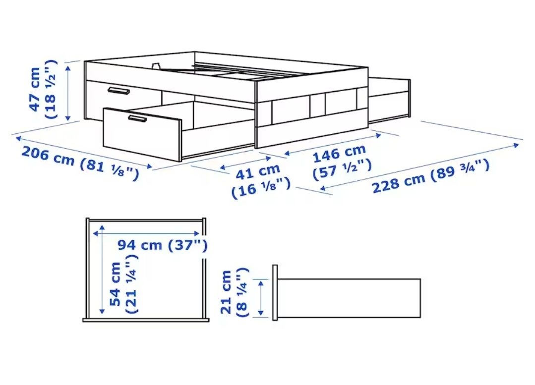 Cama BRIMNES ikea