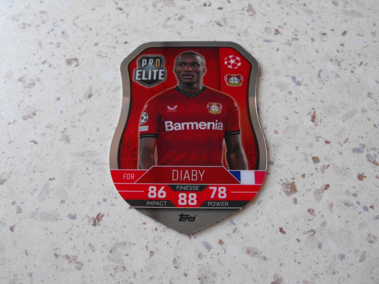 PRO ELITE topps Match Attax 2022/2023, SH10 DIABY