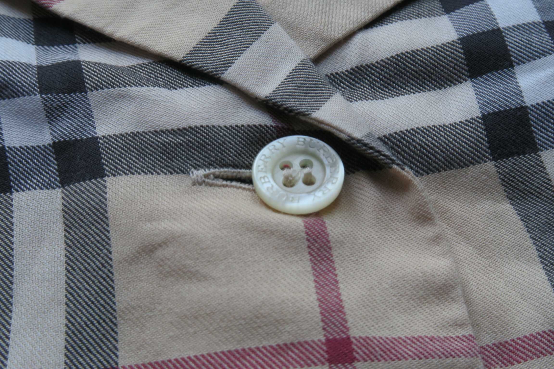 Burberry koszula  klasyczny patern kratę XL