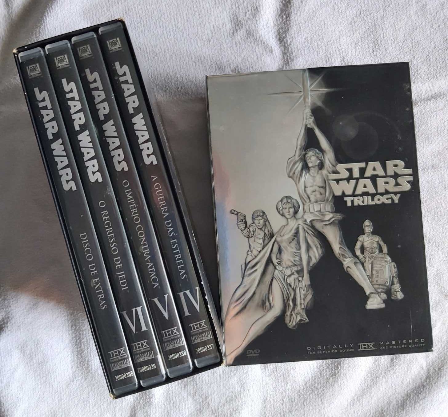 Dvd Star Wars trilogy IV/V/VI Edição Especial