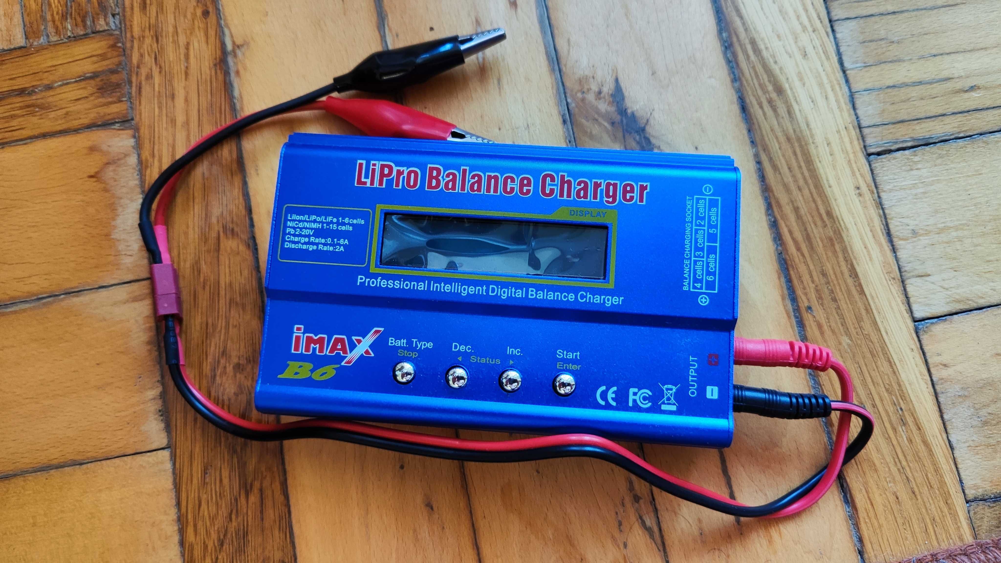 Imax B6 Lipro balance Li ion + блок живлення
