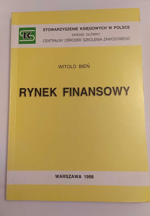 Rynek finansowy – Witold Bień