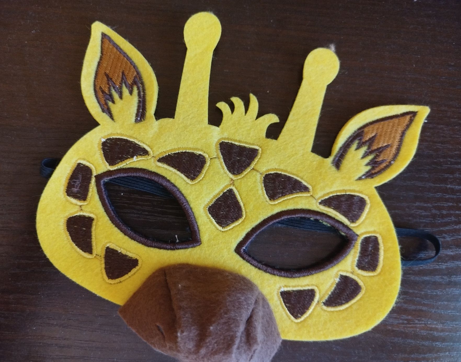 Маска карнавальная маска на утреник маска жирафи