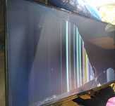 Telewizor TOSHIBA 65UA2063DG UHD AndroidTV uszkodzony - zbita matryca