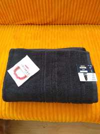 ręcznik czarny  kąpielowy70x140 + gratis