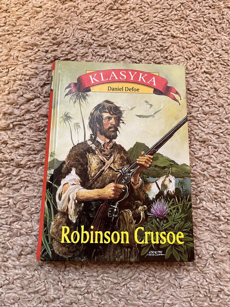 Daniel Defoe - Robinson Crusoe twarda okładka klasyka